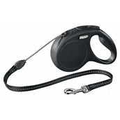 Flexi Leash New Classic-cord S Black