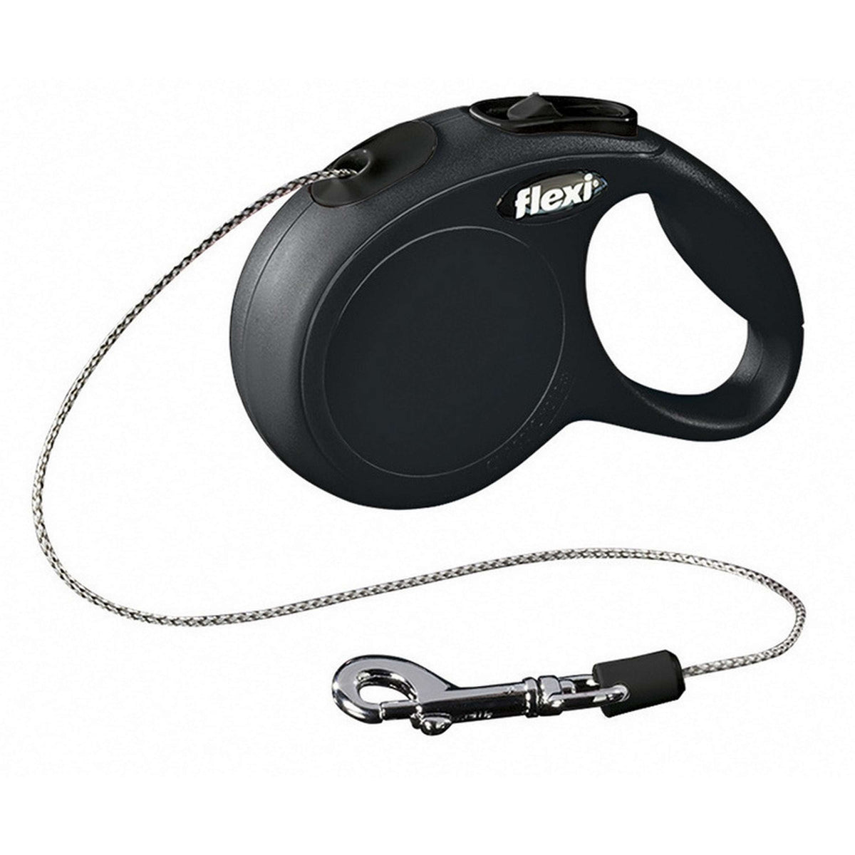 Flexi Leash New Classic-cord M Black