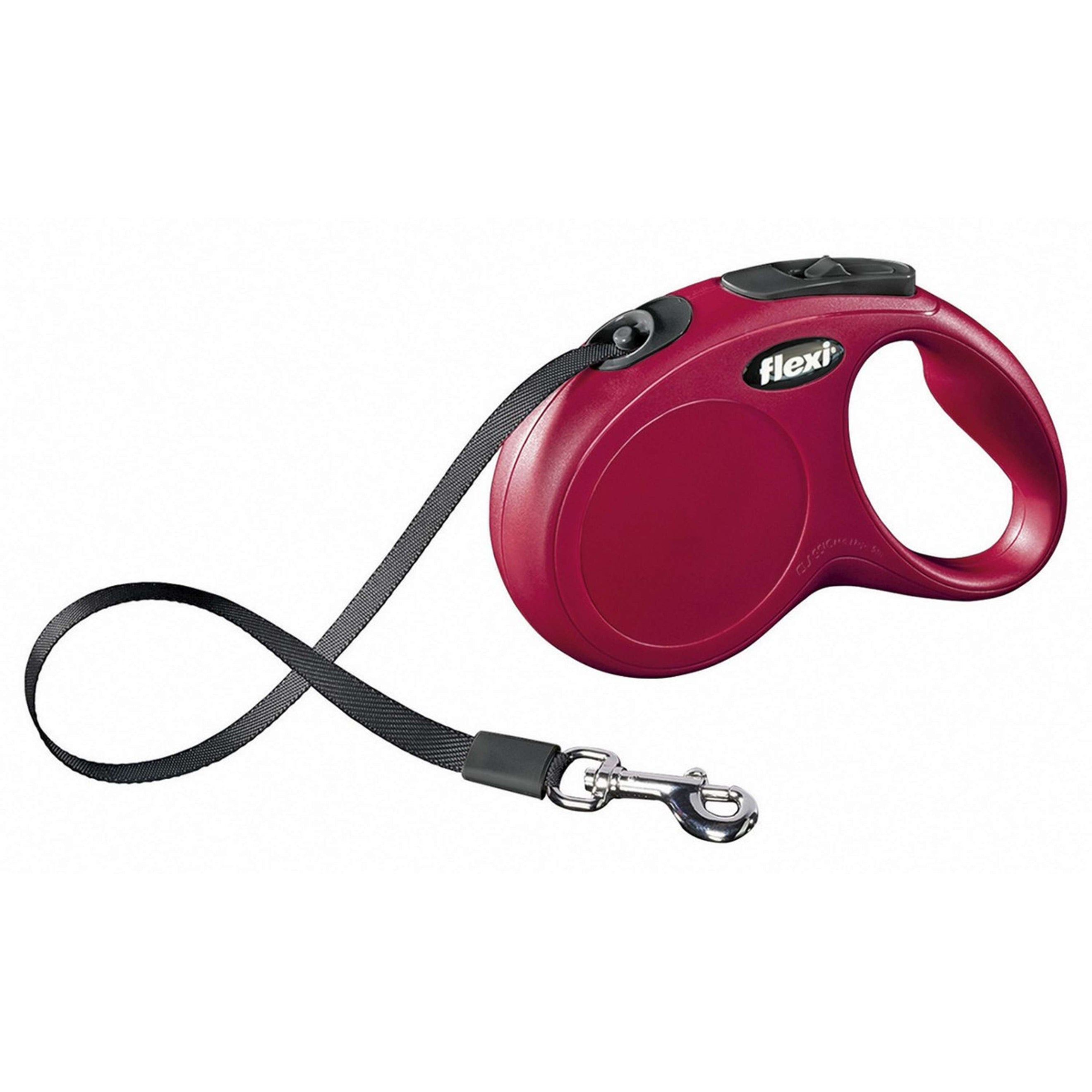 Flexi Leash New Classic-tape Red 3m max