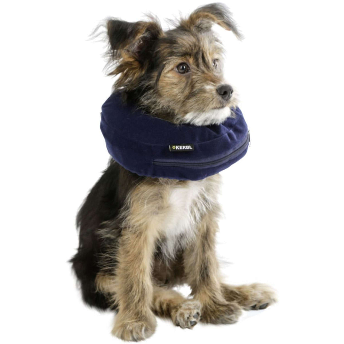 Kerbl Dog Protection Collar Inflatable Blue