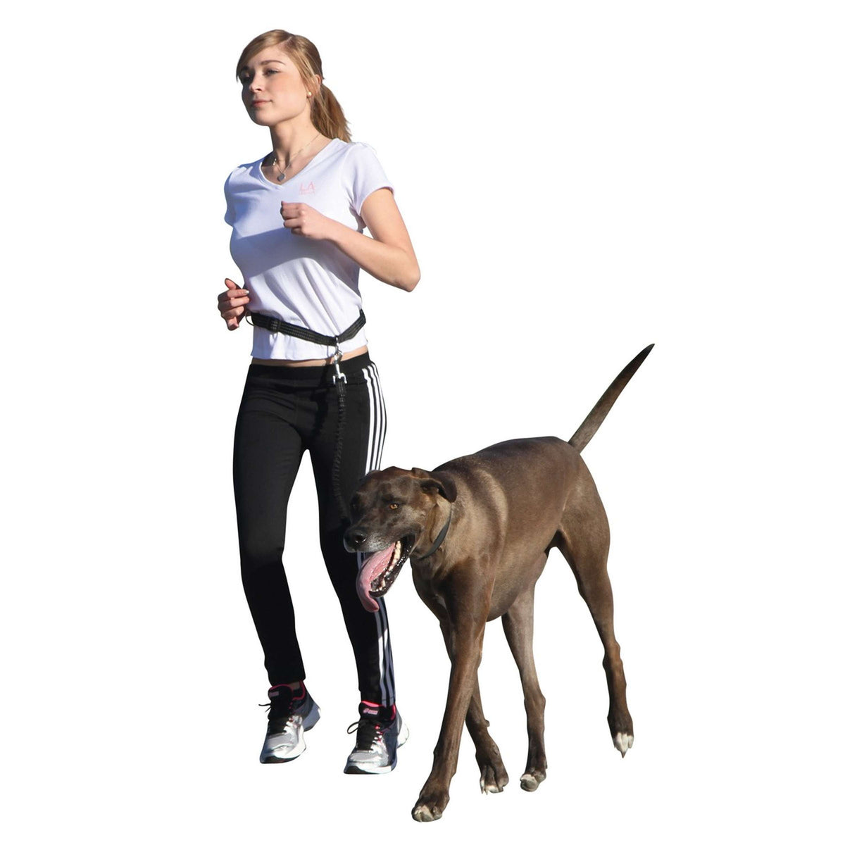 Kerbl Running Leash Active with Waist Belt