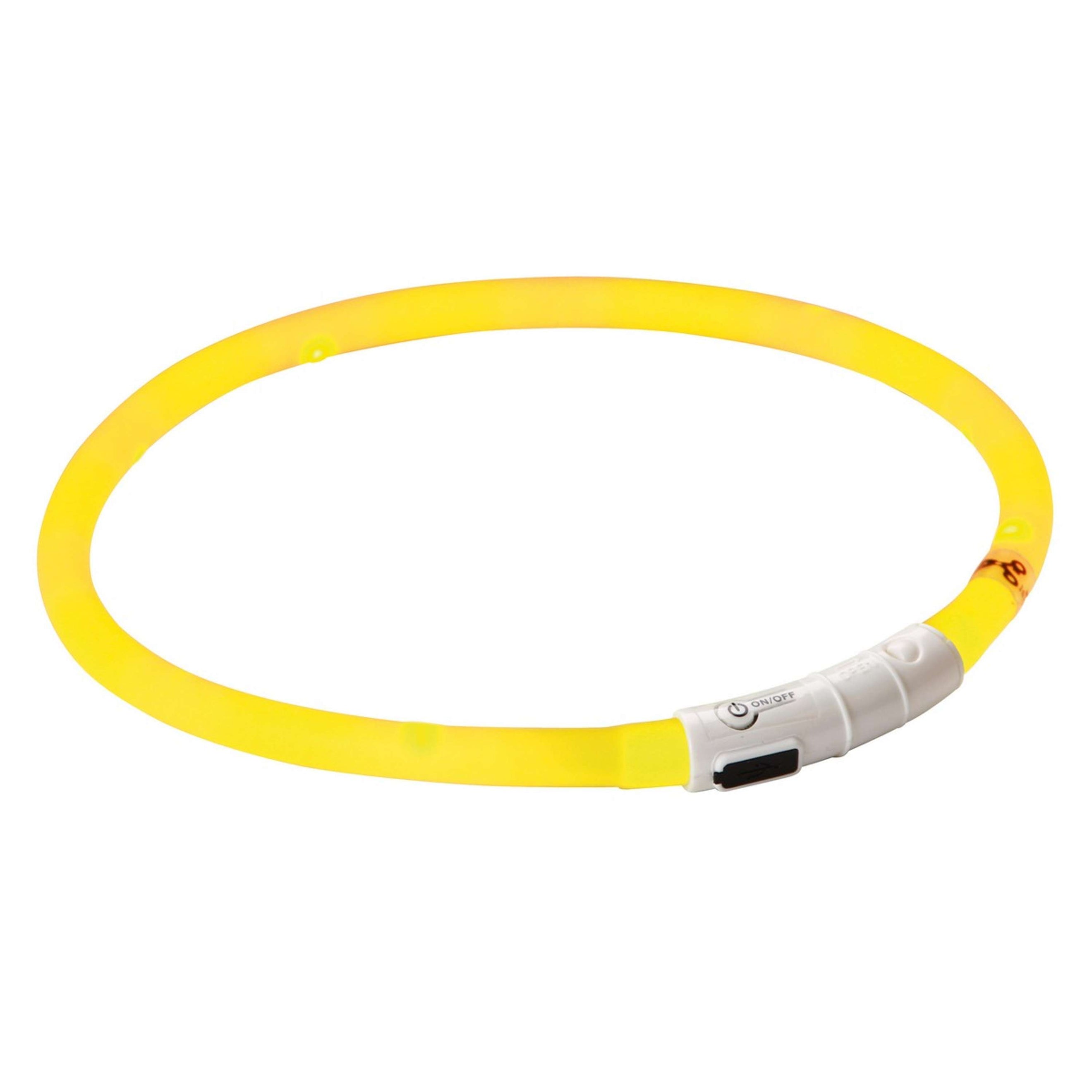 Kerbl Maxi Safe Led Collar Yellow