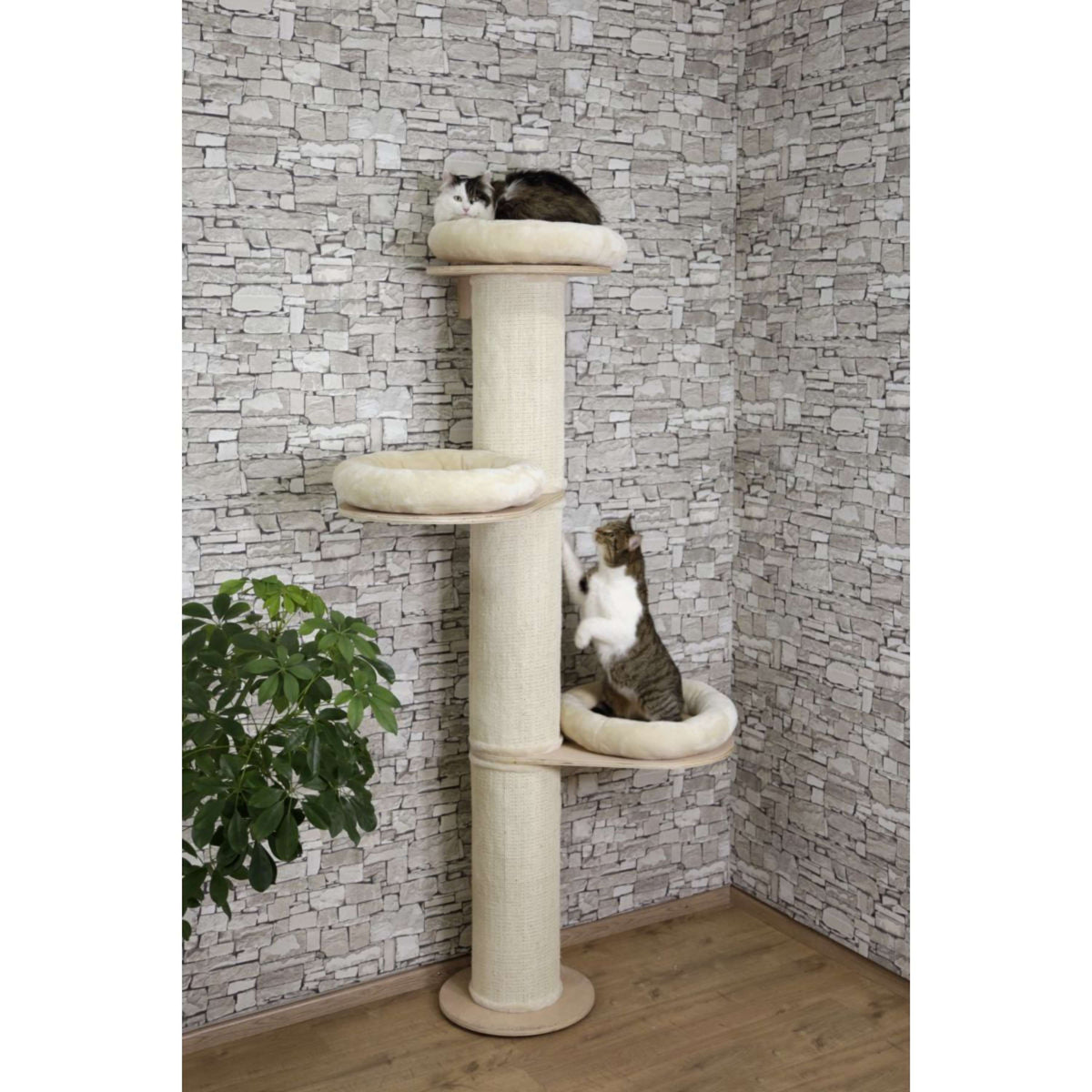 Kerbl Scratch Post Dolomit Tower Beige