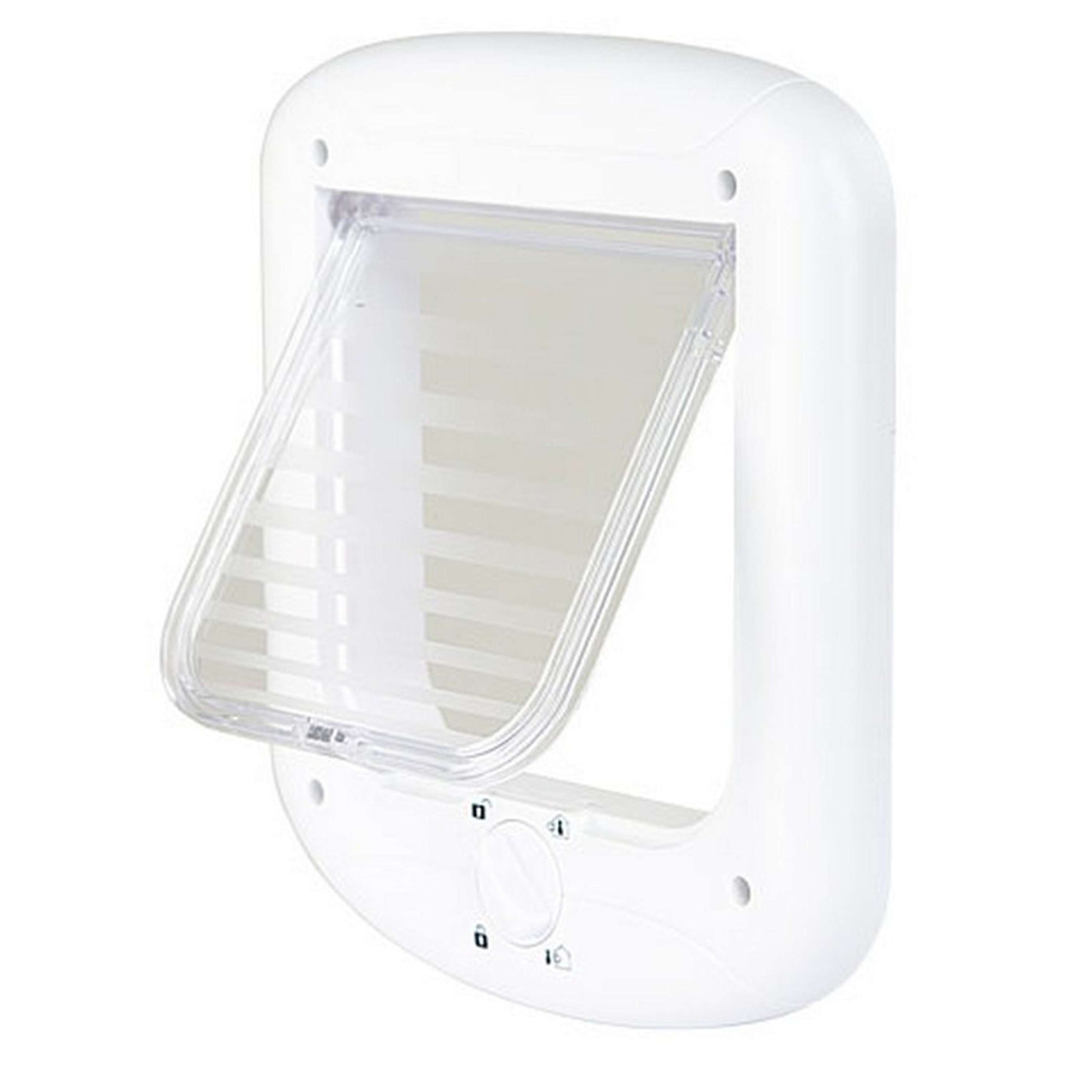 Kerbl 4-way Cat Door White