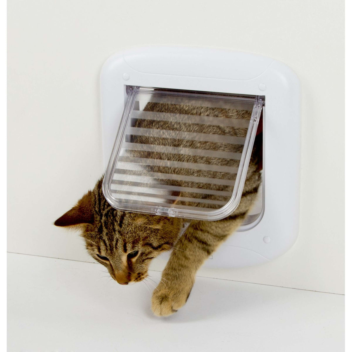 Kerbl 4-way Cat Door White