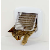 Kerbl 4-way Cat Door White