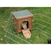 Kerbl Small Animal Hutch Outdoor Wood Wood