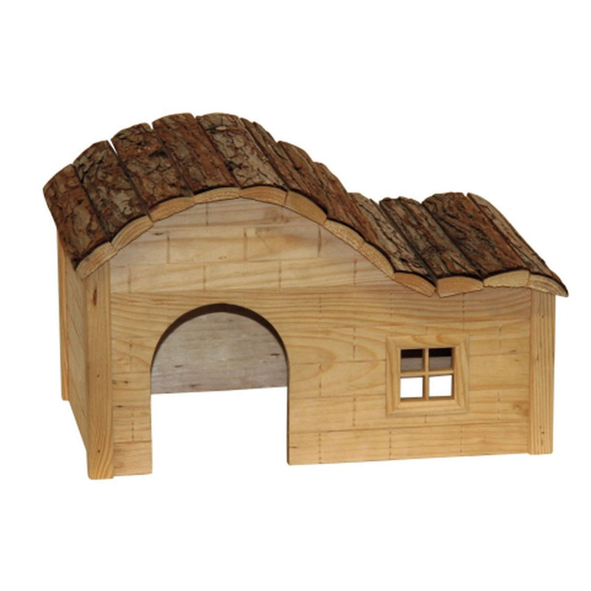 Kerbl Rodent Cabin Gently Curved Roof Wood