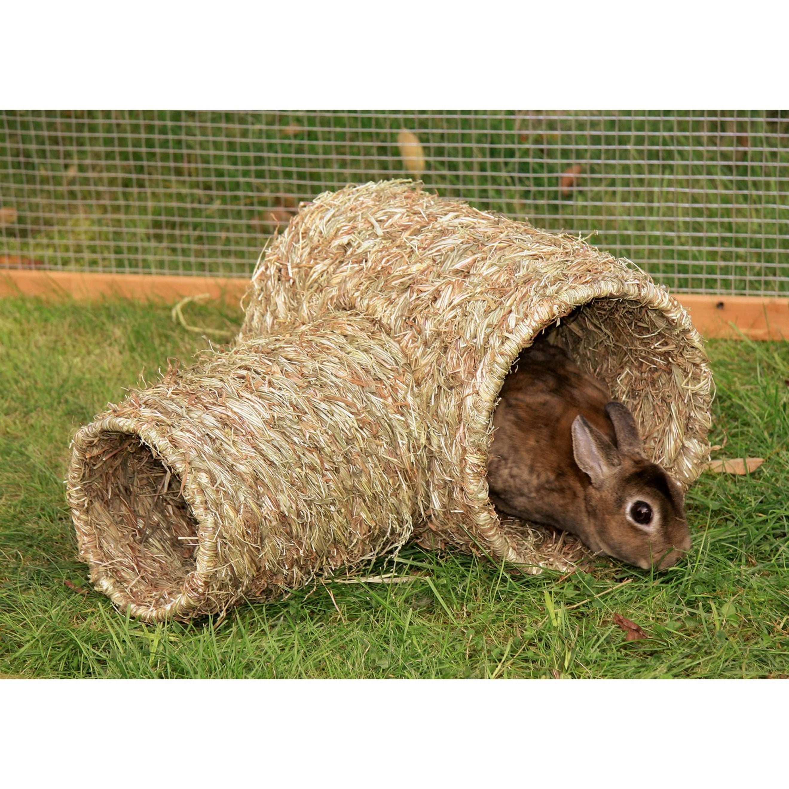 Kerbl Gras Tunnel 2-parts Naturel Naturel Kerbl Gras Tunnel 2-parts Naturel Naturel