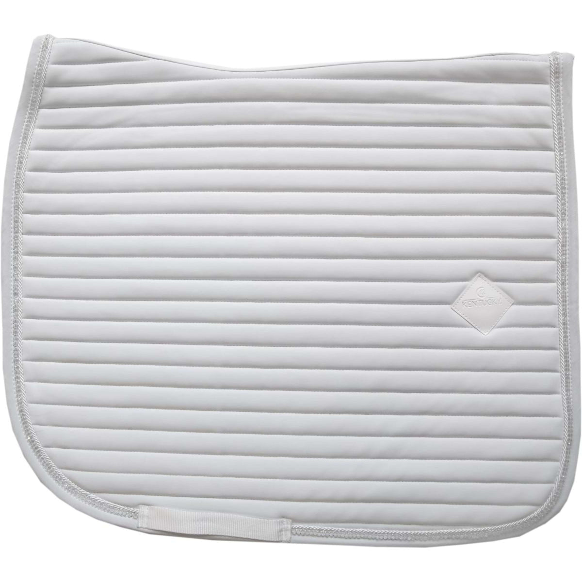 Kentucky Dressage Saddle Pad Pearls White