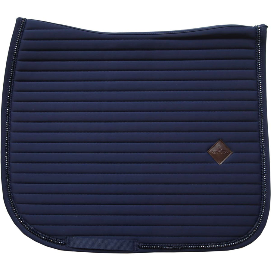 Kentucky Dressage Saddle Pad Pearls Navy