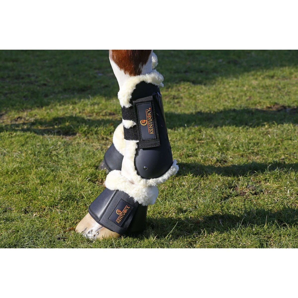 Kentucky Horsewear Tendon Boots Air Sheepskin Black