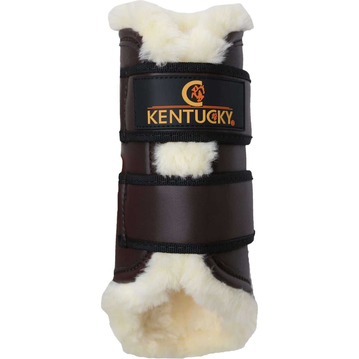 Kentucky Horsewear Turnout Boots Front Legs Brown