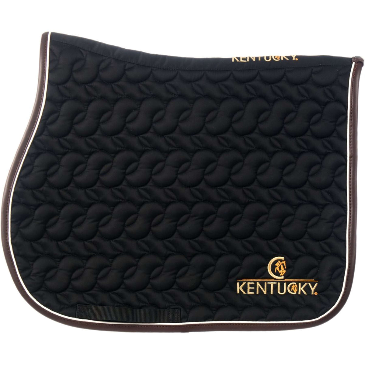 Kentucky Saddlepad Black/White/Brown