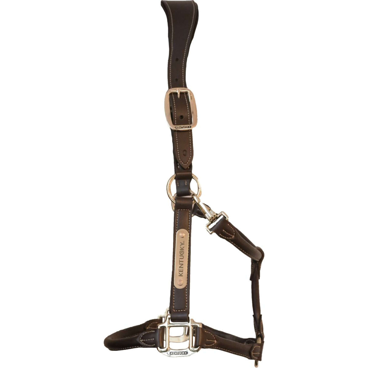 Kentucky Neckpiece Leather Halter Brown