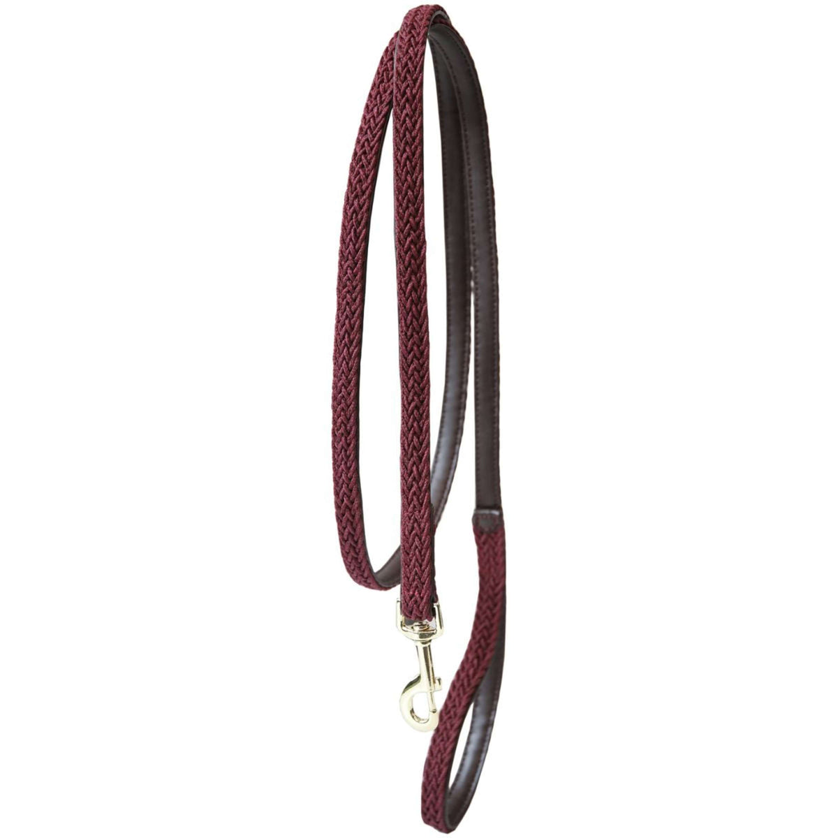 Kentucky Lead Rope Plaited Nylon Bordeaux