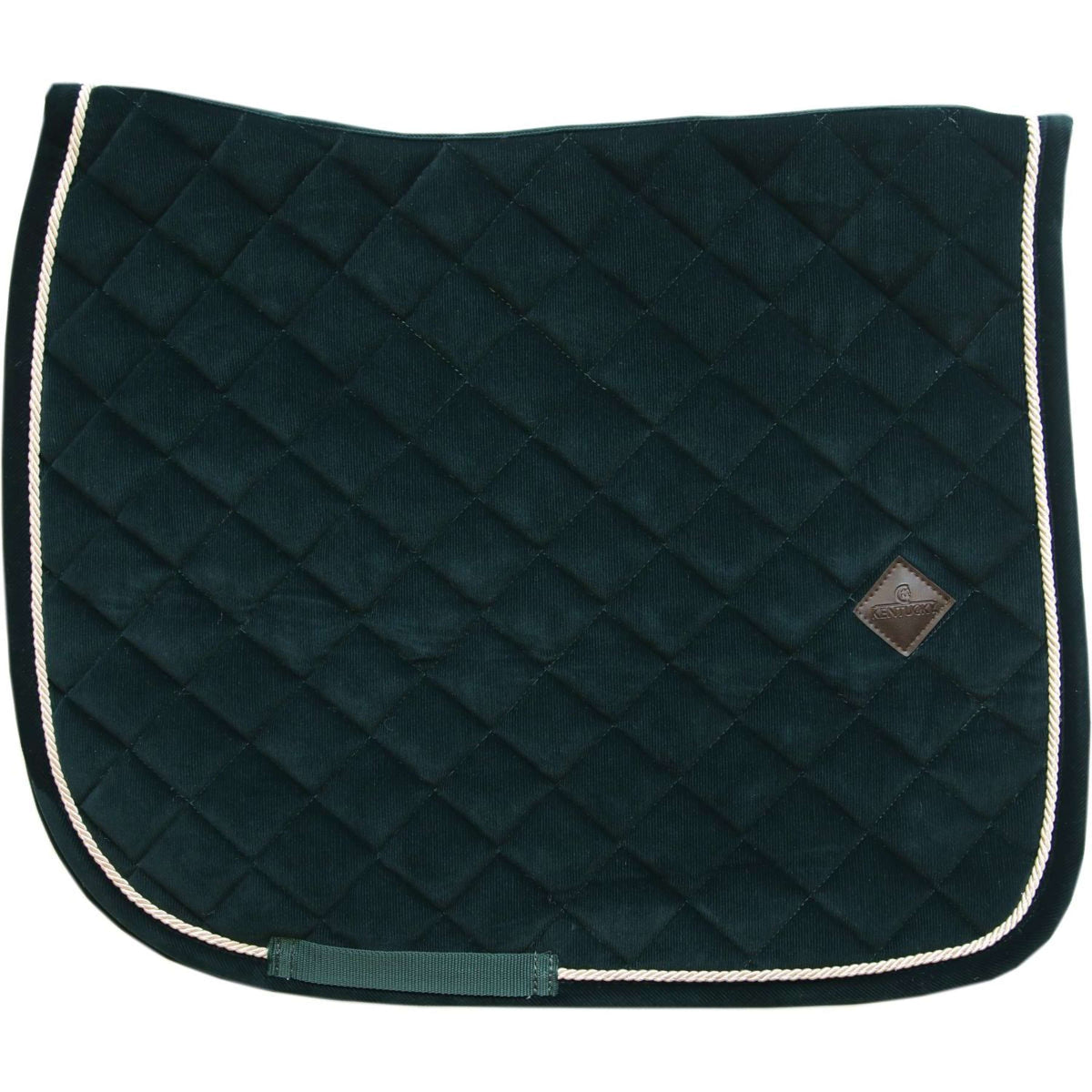 Kentucky Dressage Saddle Pad Corduroy Pine Green