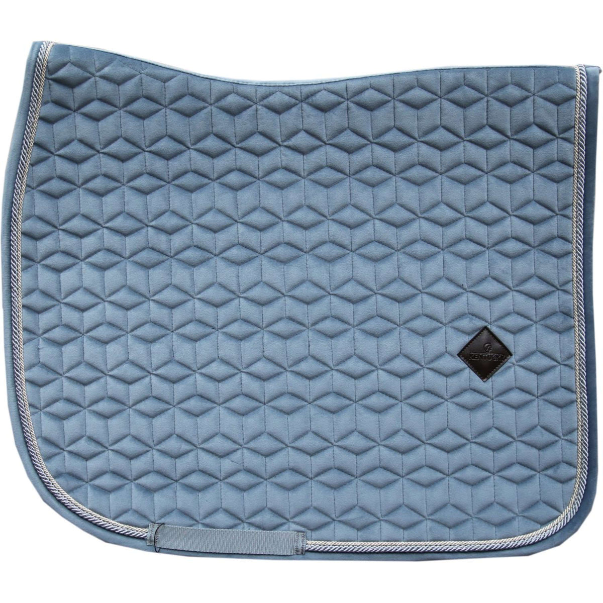 Kentucky Saddlepad Velvet Dressage Light Blue