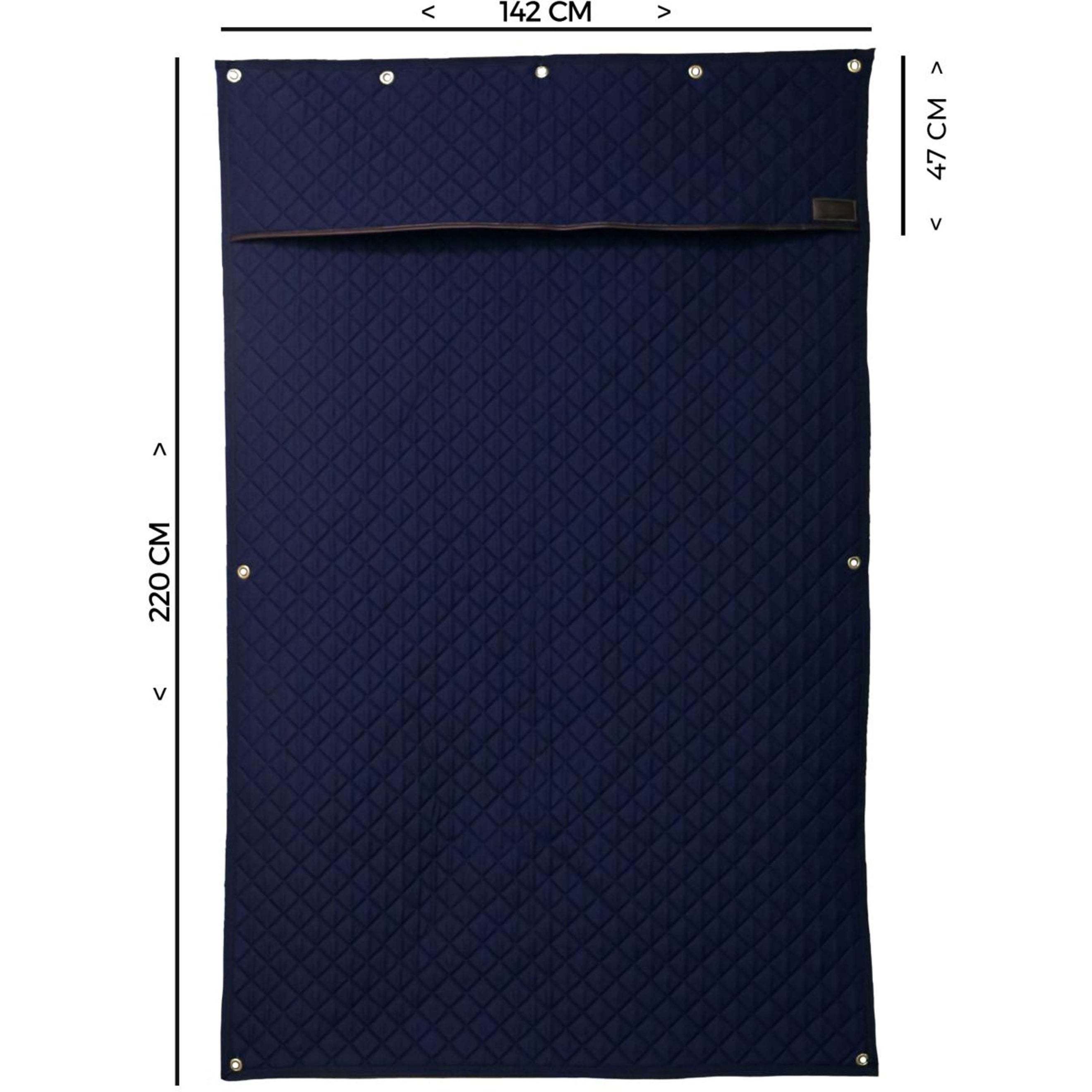 Kentucky Stable Curtain Navy Kentucky Stable Curtain Navy