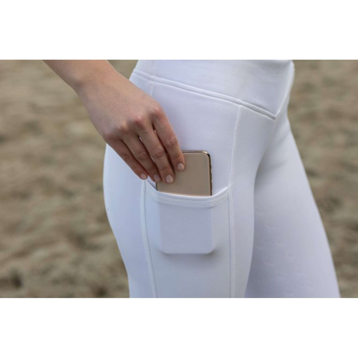 Covalliero Riding Legging ClassicStar White