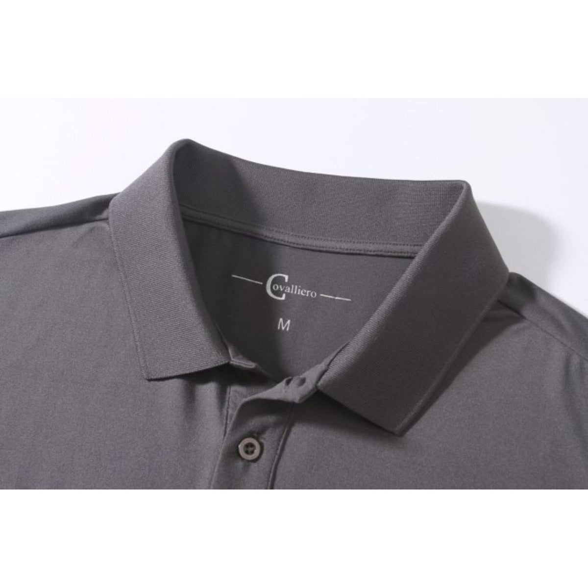 Covalliero Poloshirt Men Graphite