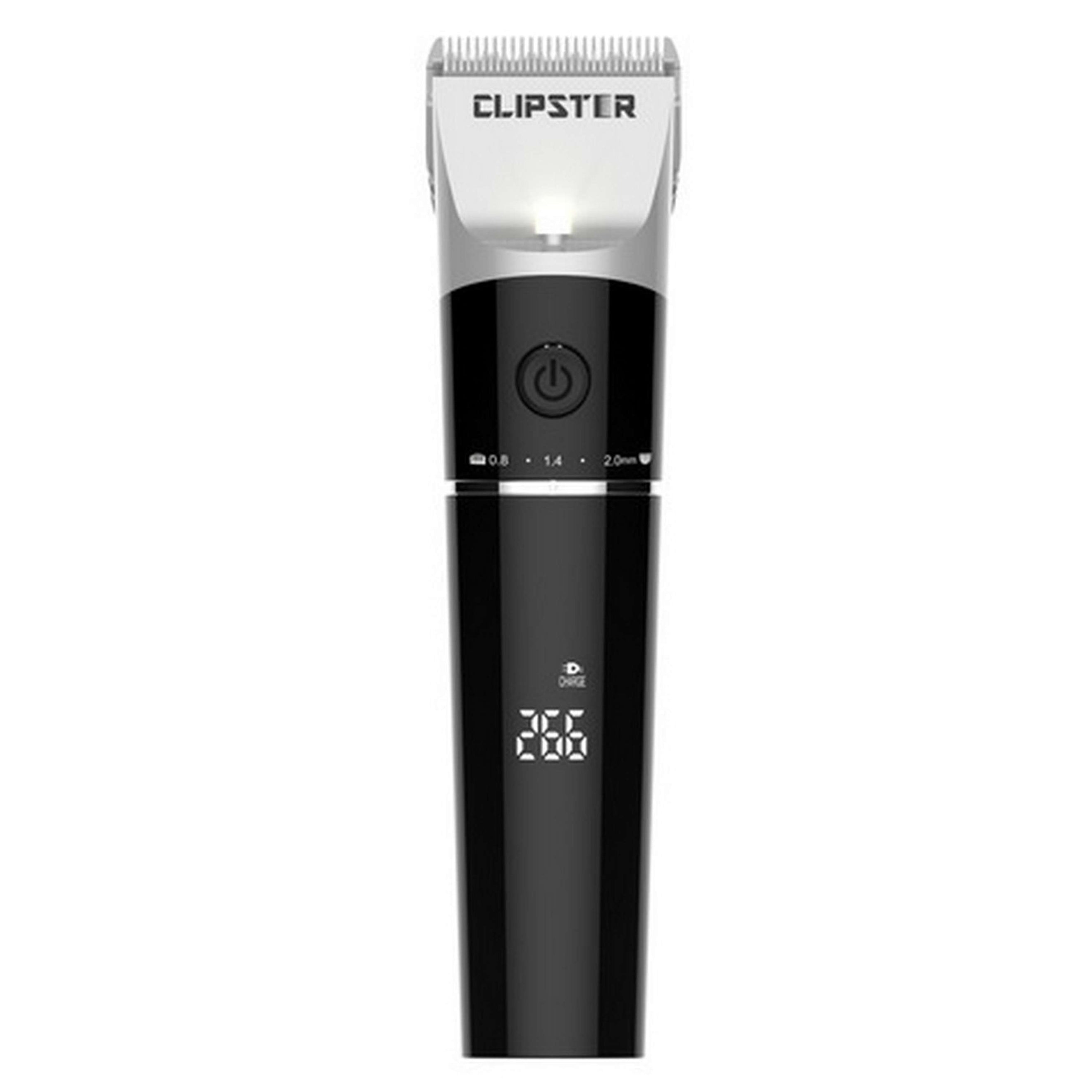 Clipster Battery Clipper DeloX Black Clipster Battery Clipper DeloX Black