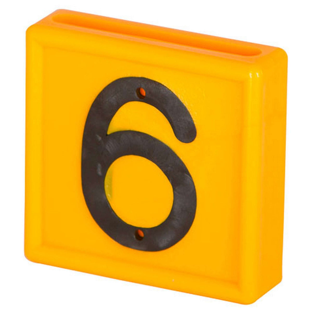 Kerbl Collar Number Blocks Yellow