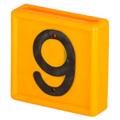 Kerbl Collar Number Blocks Yellow