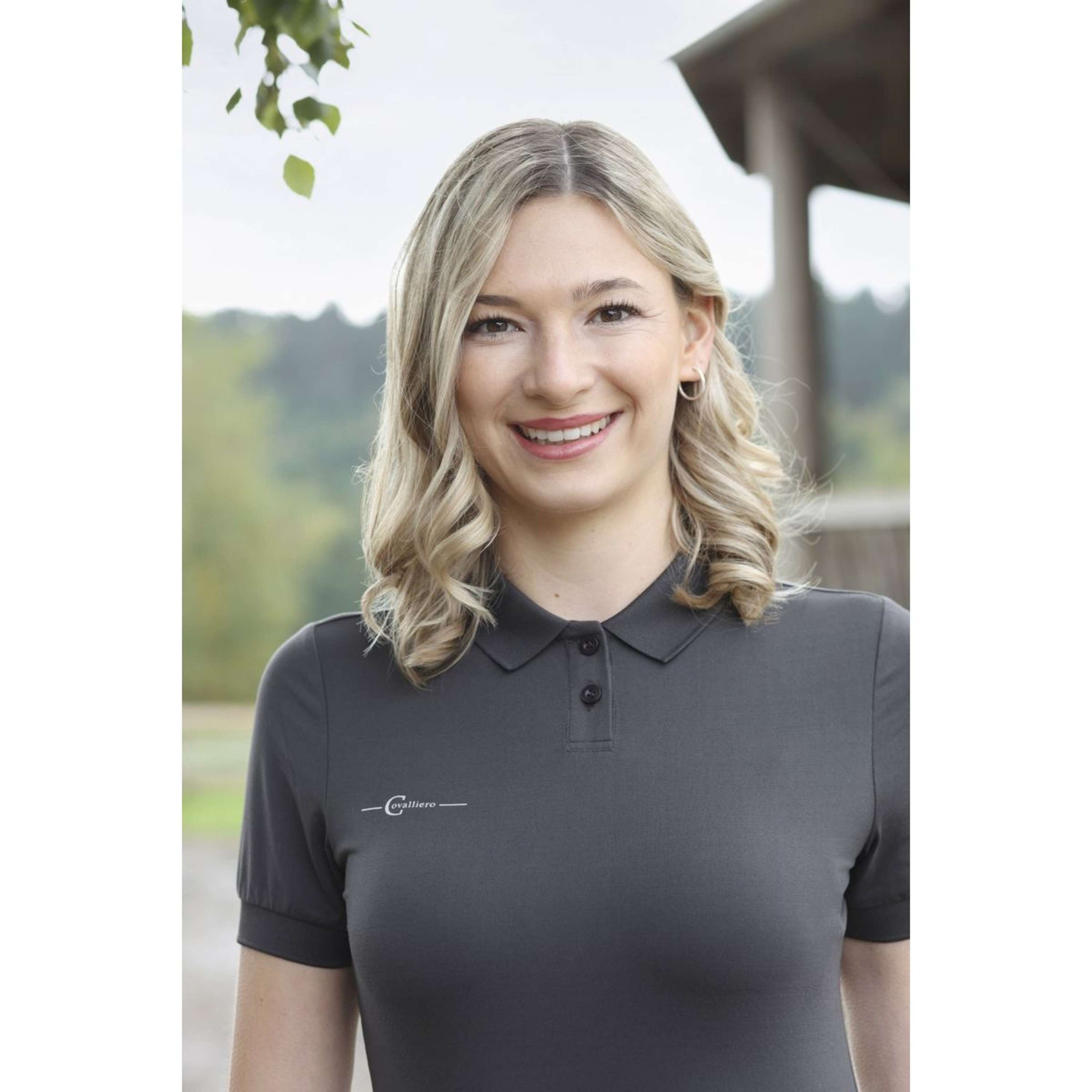 Covalliero Poloshirt Women Graphite