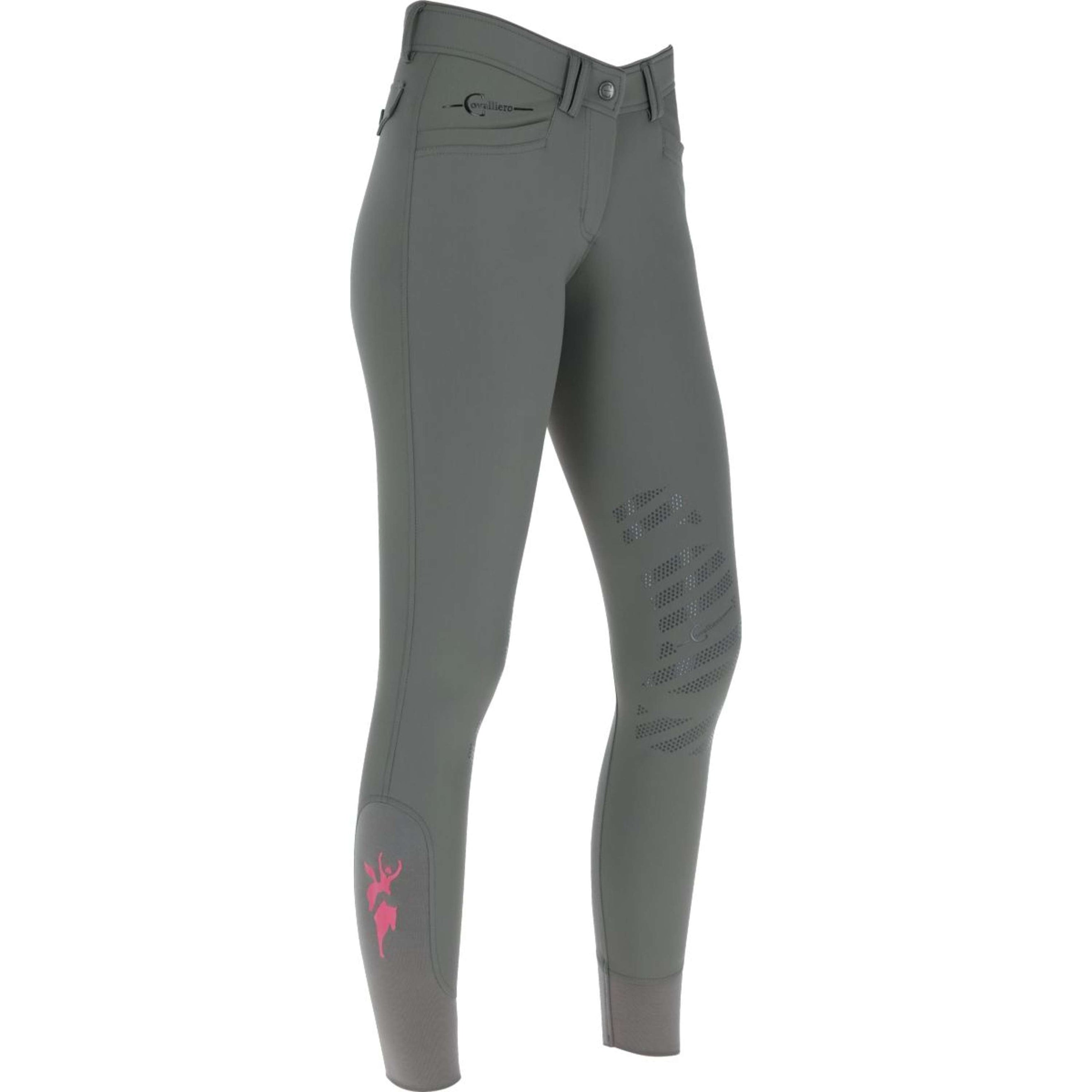 Covalliero Breeches Janne x PinkRibbon Graphite