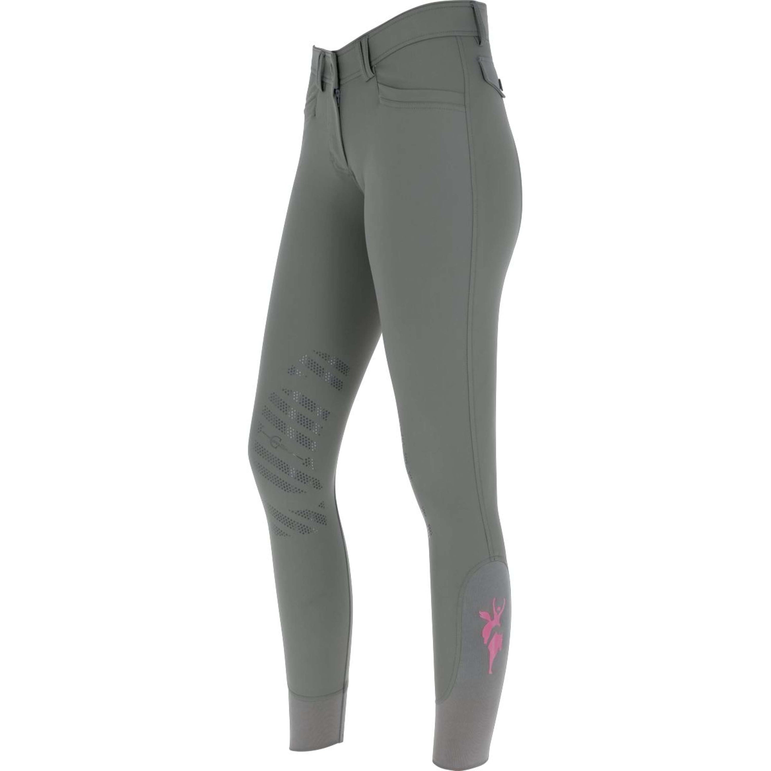 Covalliero Breeches Janne x PinkRibbon Graphite