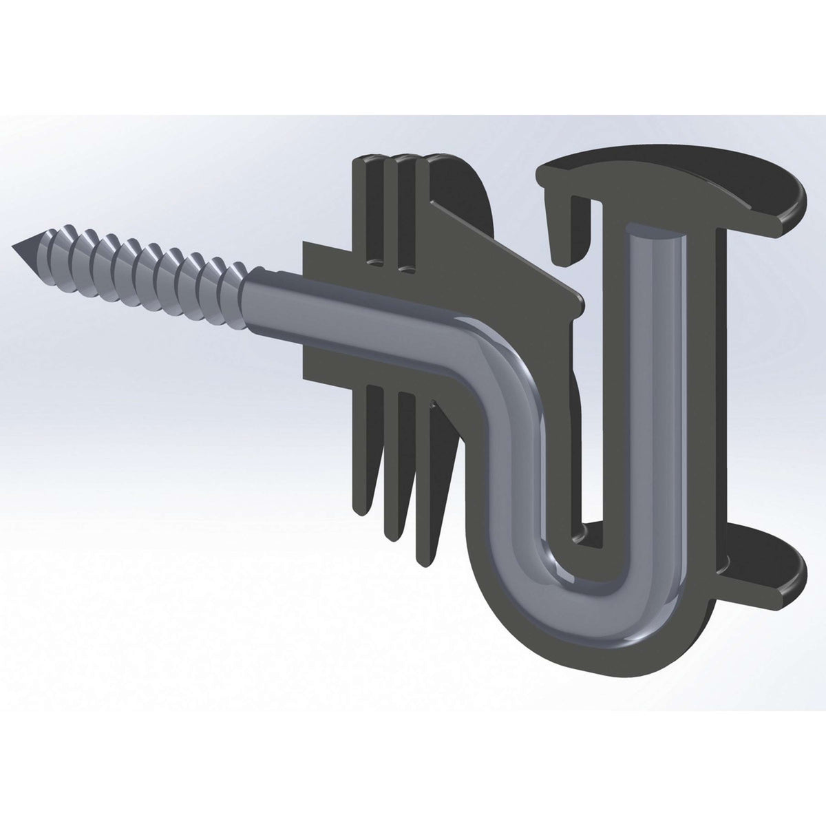 Ako Tape- Corner Insulator Cavallo 8 Pieces Black