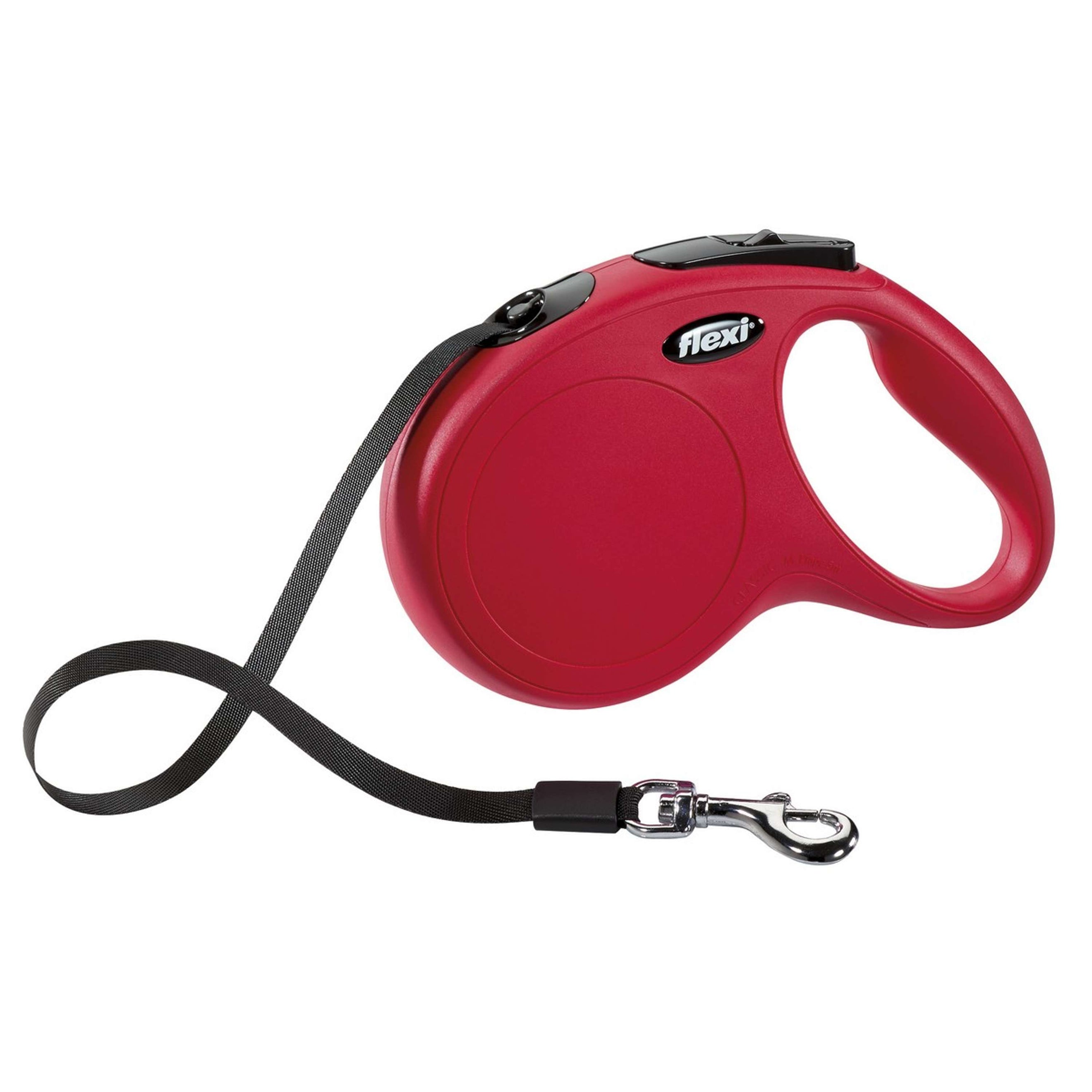 Flexi Leash New Classic-tape Red 3m max