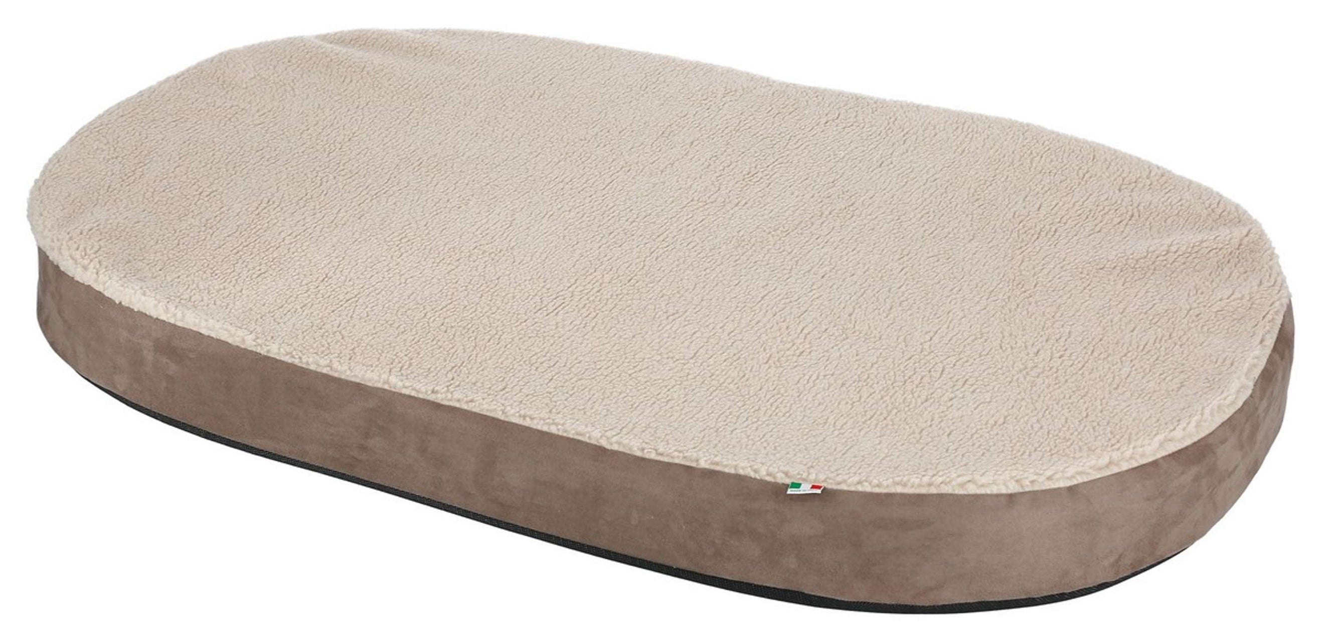 Kerbl Matresss Memory-Foam Oval Grey/Beige