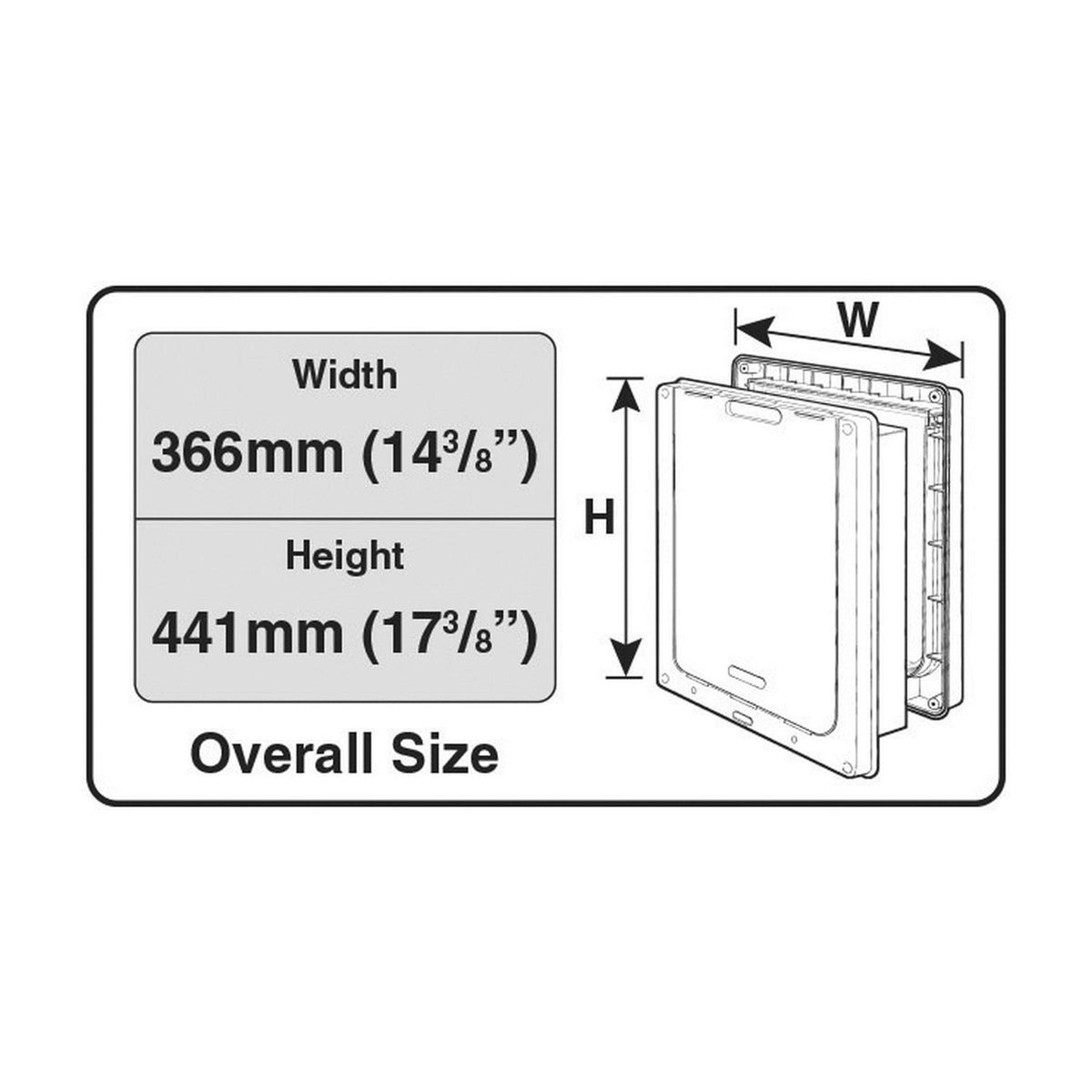 Dog Mate 2-Way Dog Hatch White