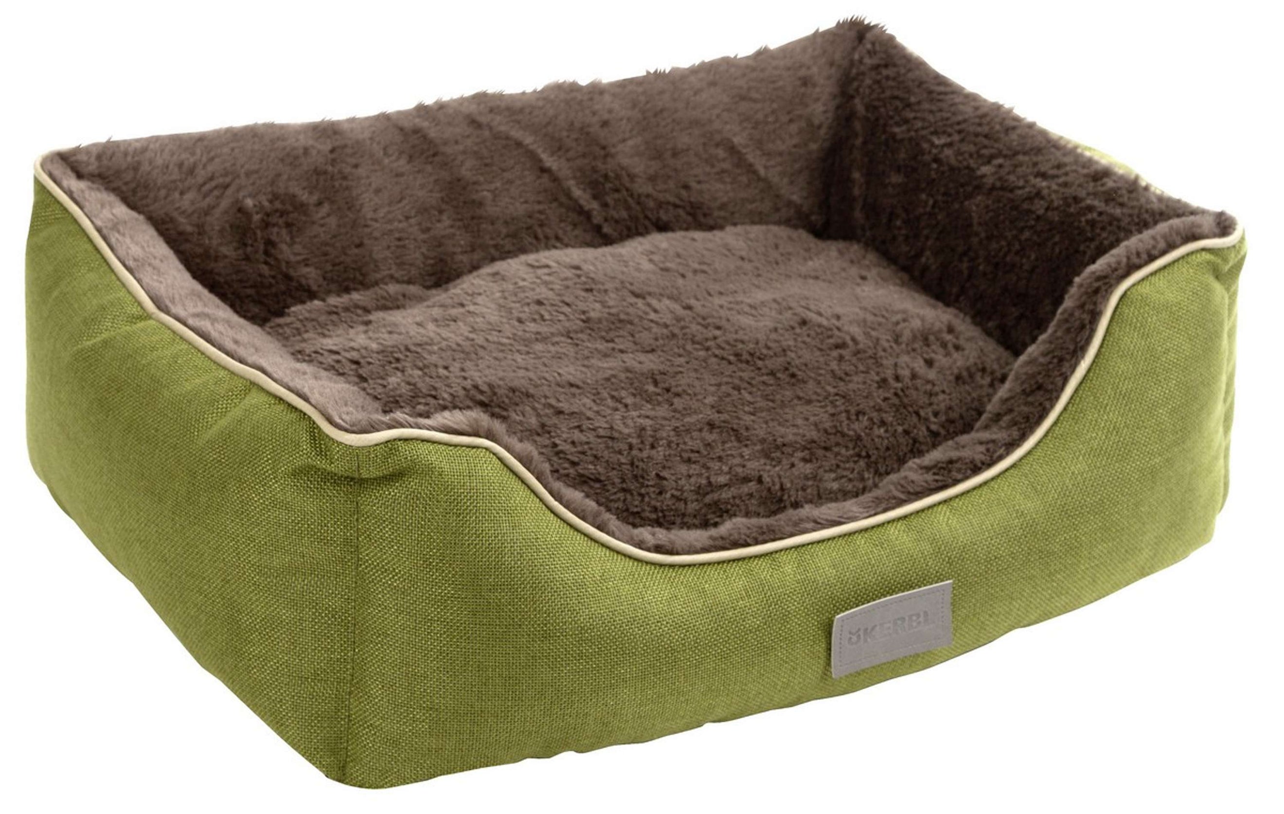 Kerbl Plush Bed Samuel Green/Grey