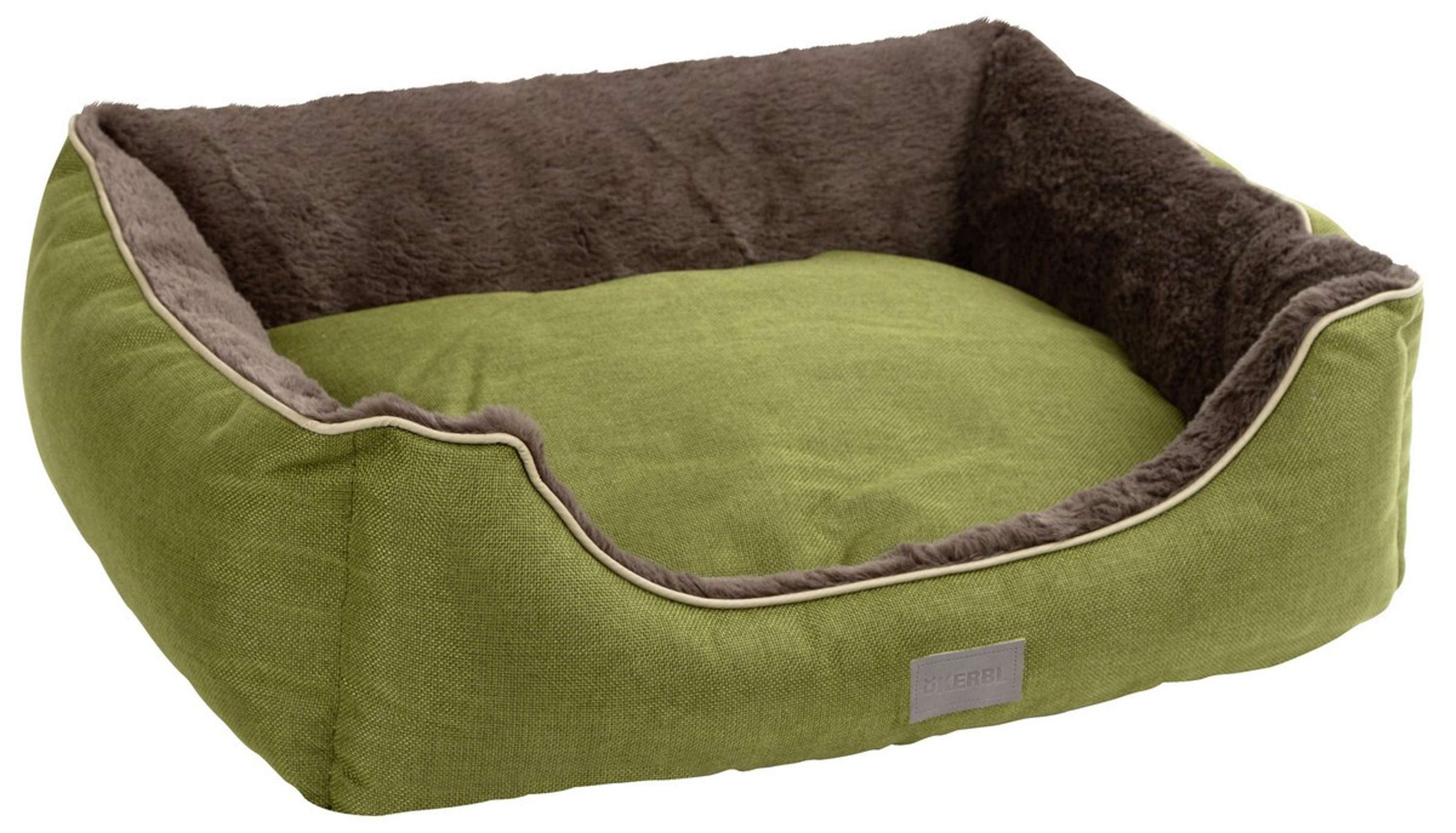 Kerbl Plush Bed Samuel Green/Grey Kerbl Plush Bed Samuel Green/Grey