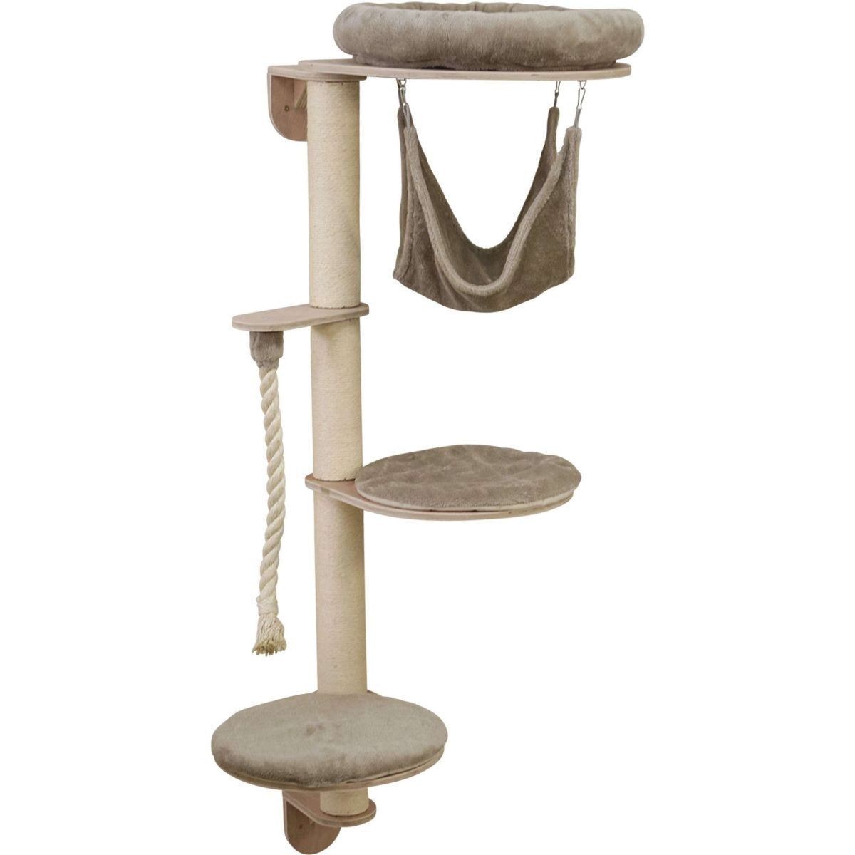 Kerbl Scratch Pole Wall Tree Dolomit Grappa Taupe