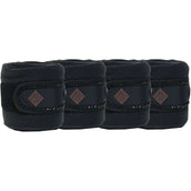 Kentucky Bandages Polar Fleece Pearls Black