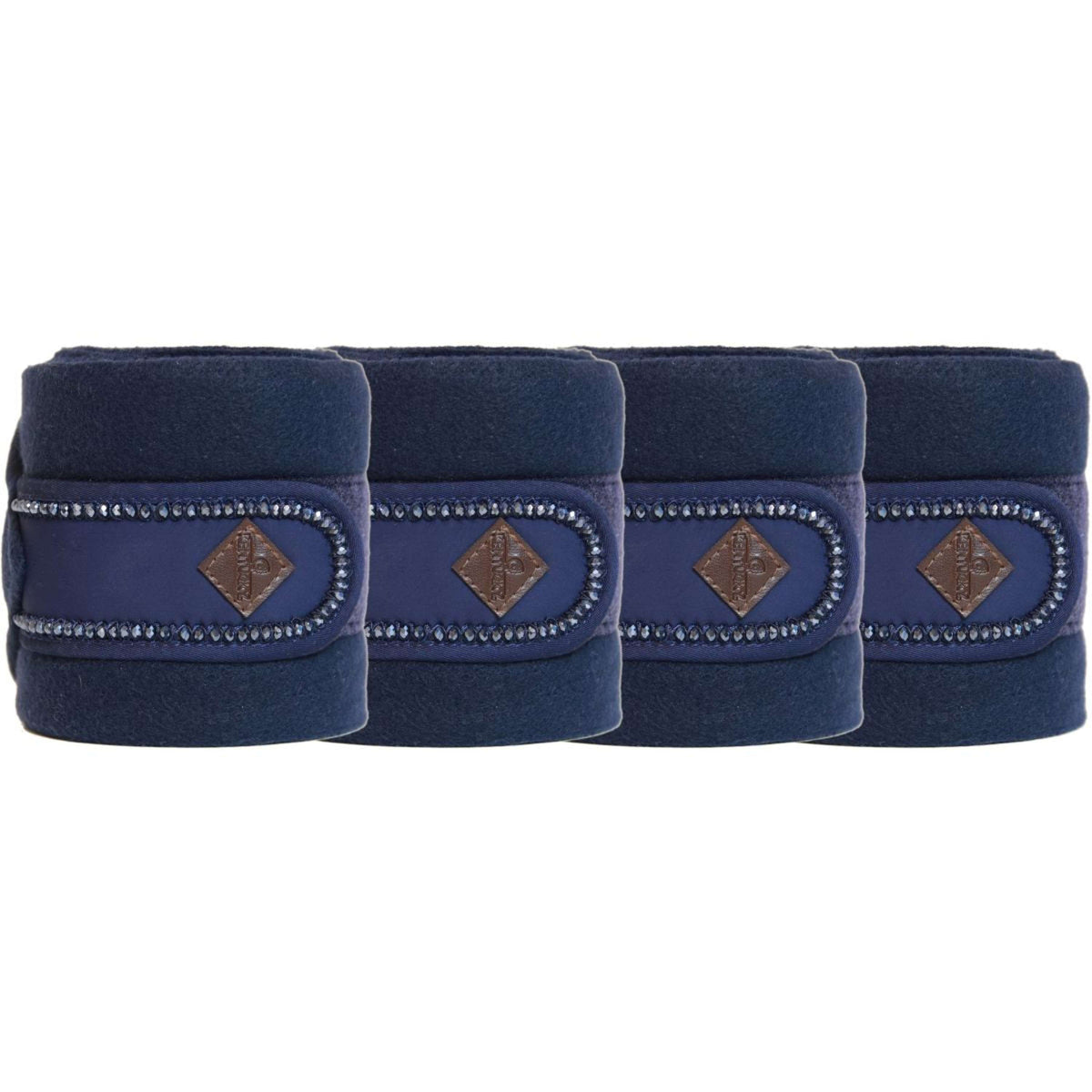 Kentucky Bandages Polar Fleece Pearls Blue