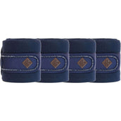 Kentucky Bandages Polar Fleece Pearls Blue