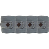 Kentucky Bandages Polar Fleece Pearls Grey