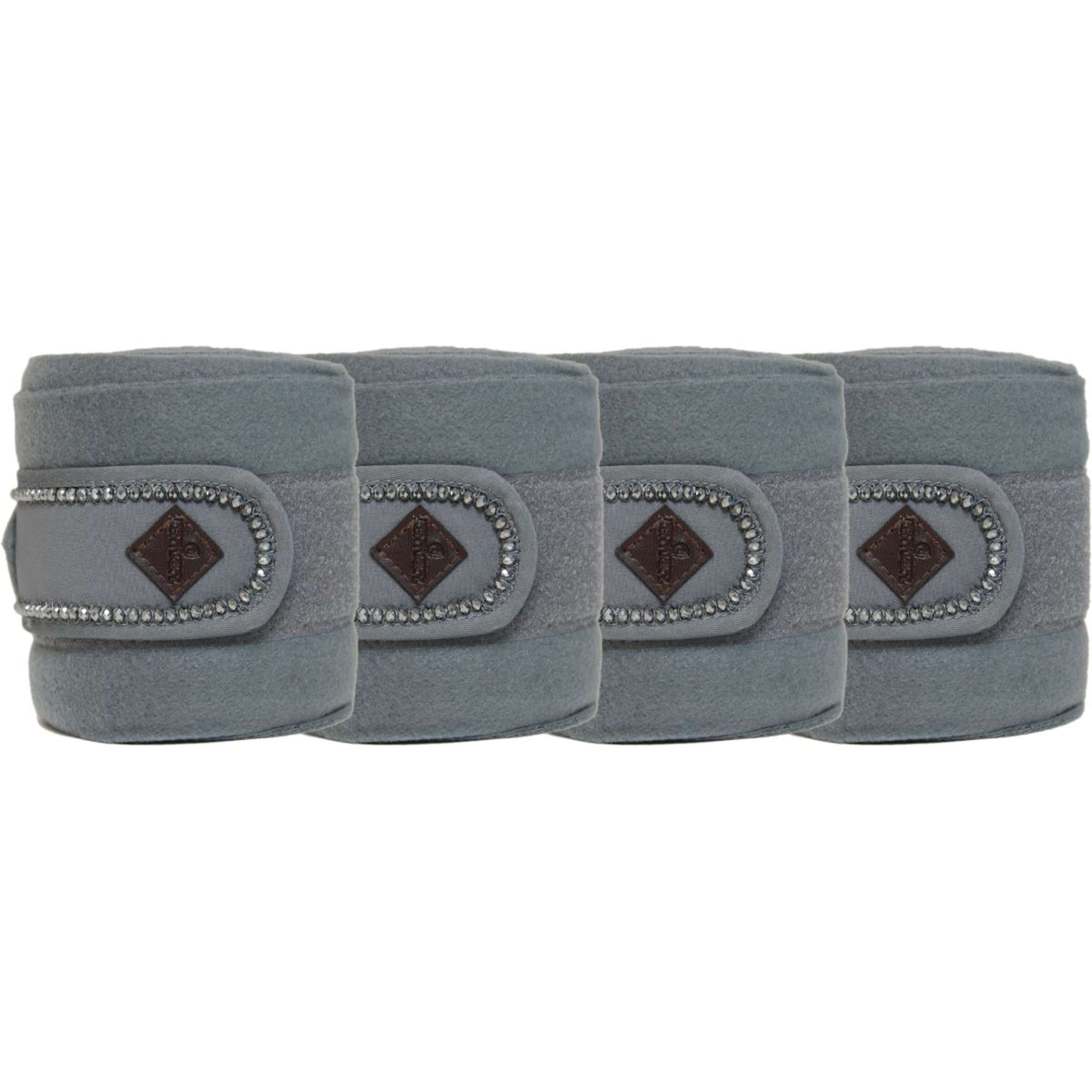 Kentucky Bandages Polar Fleece Pearls Grey