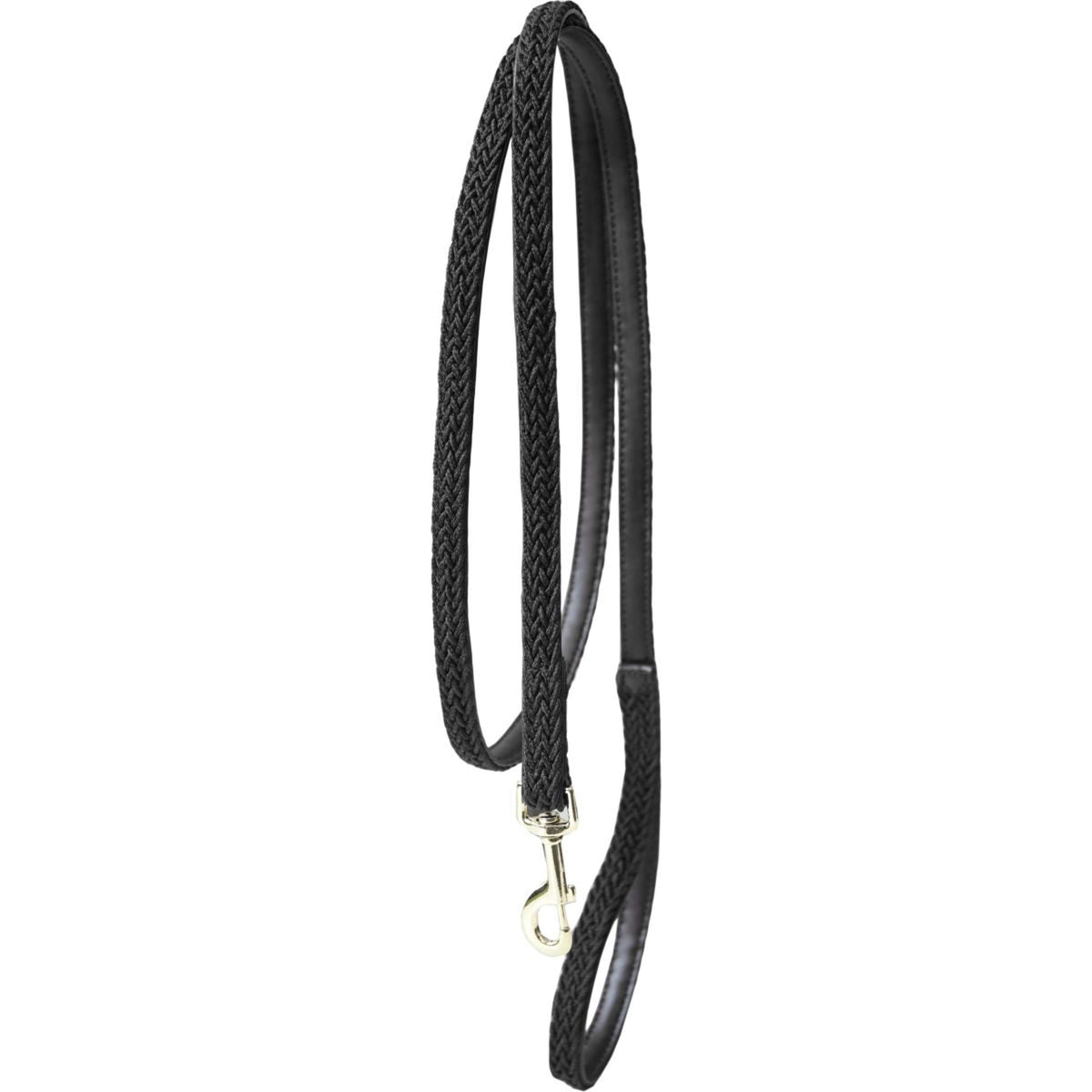 Kentucky Lead Rope Plaited Nylon Black