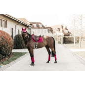 Kentucky Saddlepad Velvet Jumping Fuchsia