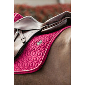 Kentucky Saddlepad Velvet Jumping Fuchsia