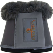 Kentucky Horsewear Bell Boots Sheepskin Leather Grey/Grey