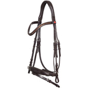 Kieffer Bridle Ultrasoft Katy Brown/Brown Stones