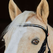 Kieffer Snaffle Bridle Ilona Bright Crystals