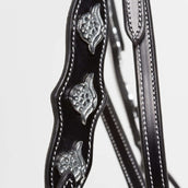 Kieffer Snaffle Bridle Isabella Spanish Black/Silver